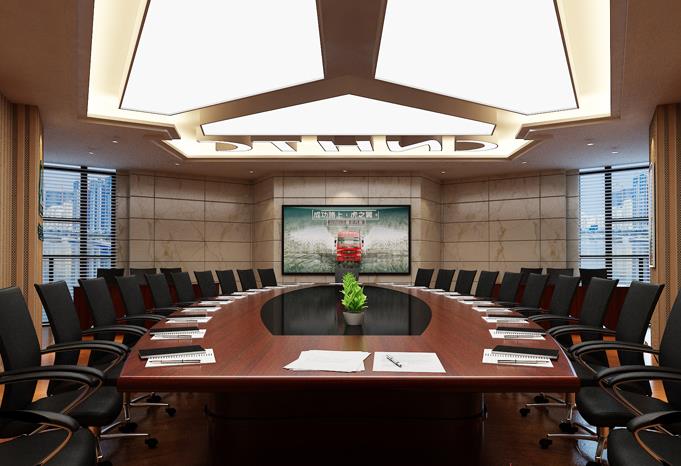 辦公室裝修之多功能會(huì )議室設計